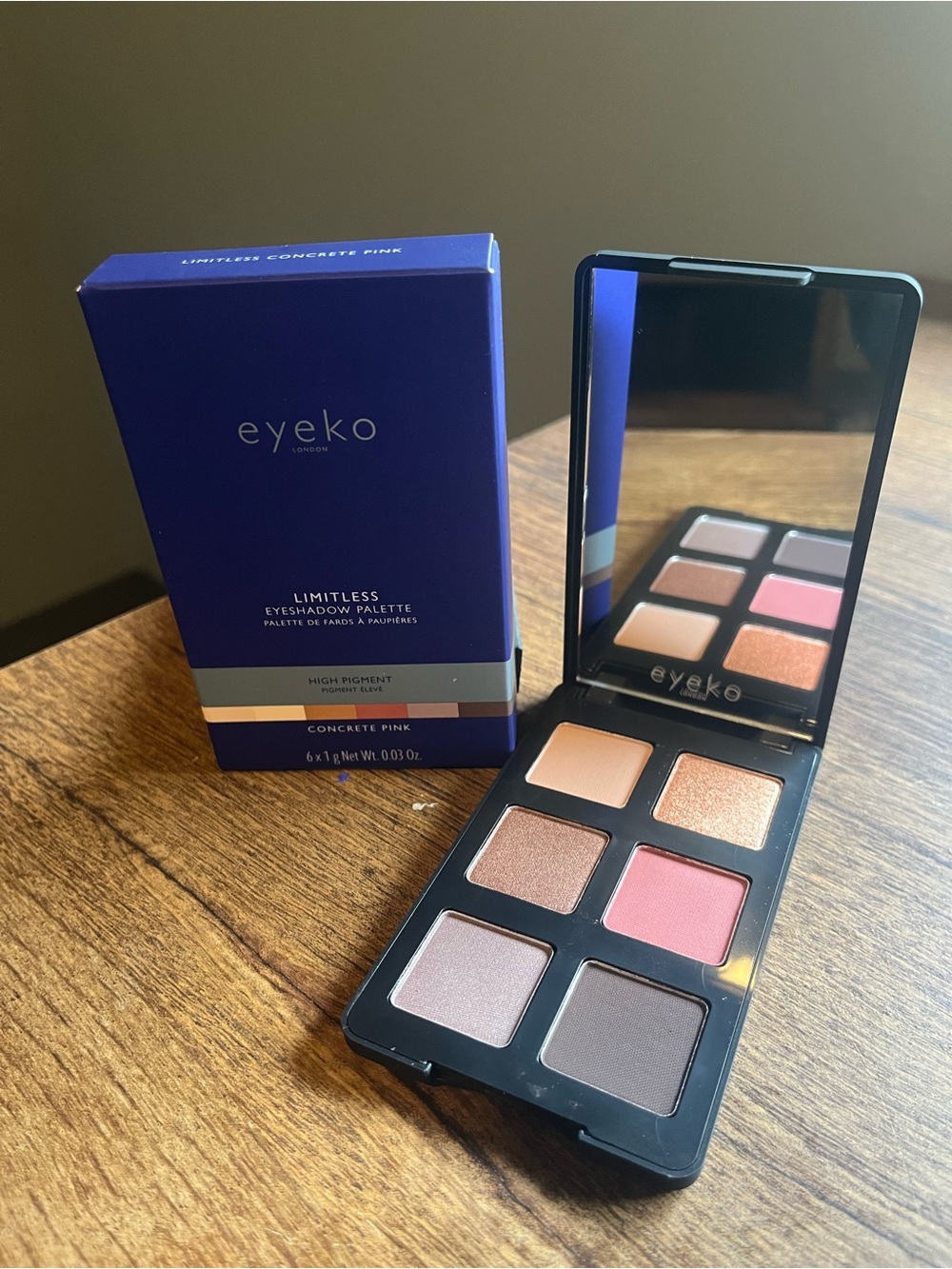 Eyeko Limitless Concrete Pink Eyeshadow Palette